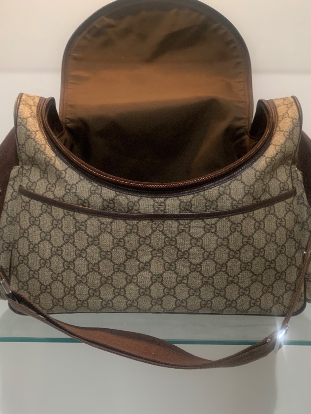 Gucci diaper bag